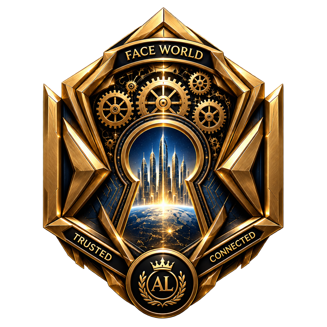 New Face World emblem