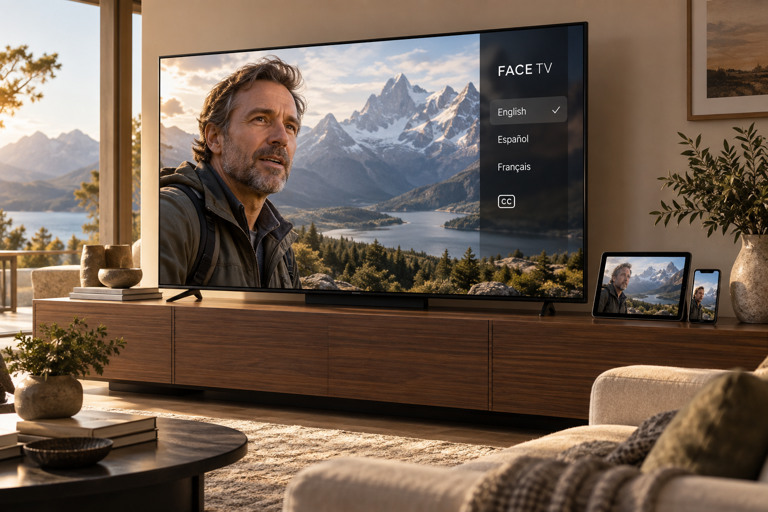 Media experiences across television, tablet and phone